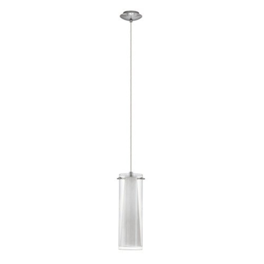 EGLO , 89832 , PINTO , függeszték , E27 , 1X40W , IP20 , átlátszó, fehér