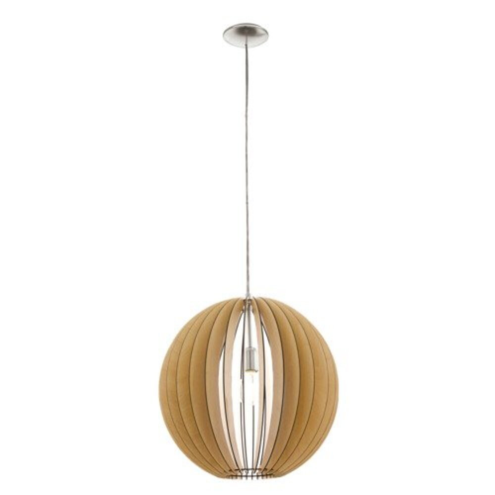 EGLO , 94765 , COSSANO , függeszték , E27 , 1X60W , IP20 , juhar