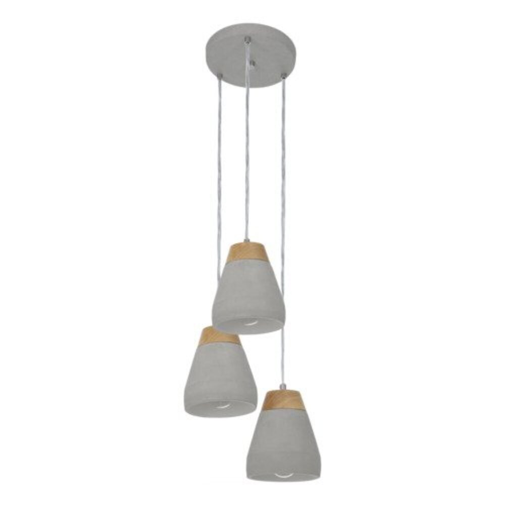 EGLO , 95526 , TAREGA , függeszték , E27 , 3X10W , IP20 , barna, szürke