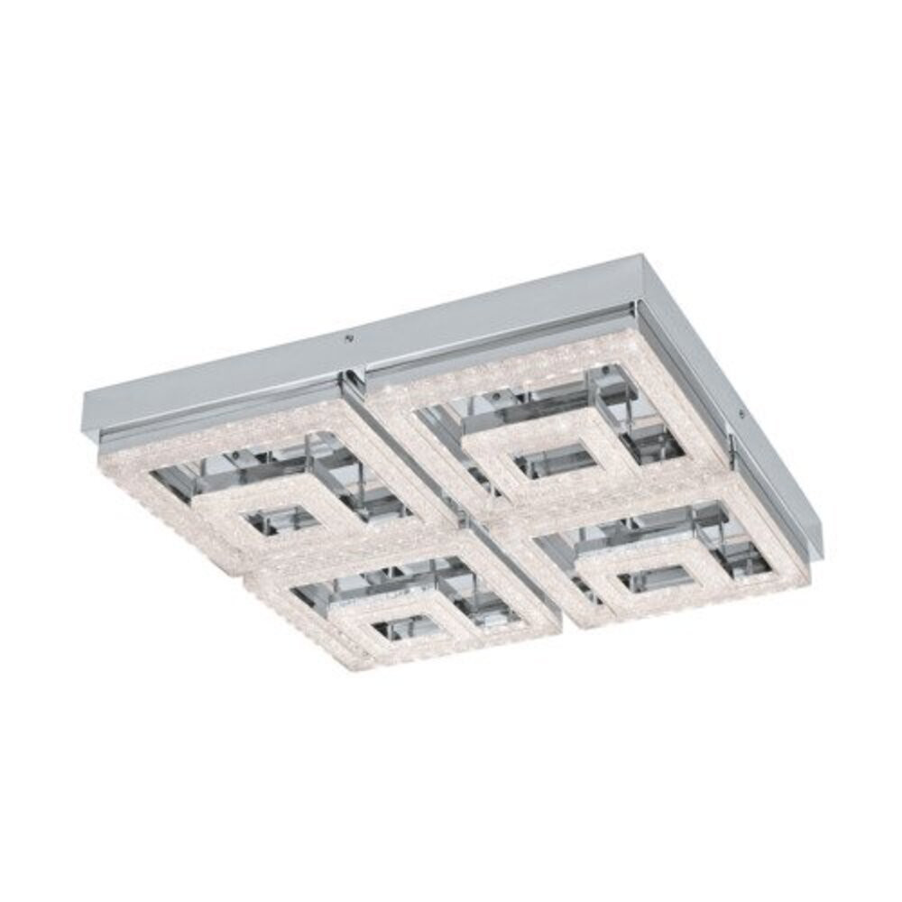 EGLO , 95661 , FRADELO , mennyezeti lámpa , 3000 K , LED , 46,5W , IP20 , króm, átlátszó