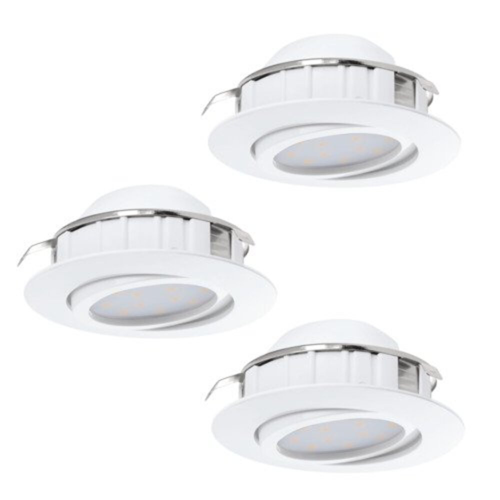 EGLO , 95851 , PINEDA , süllyesztett lámpa , 3000 K , LED , 3X4,9W , IP20