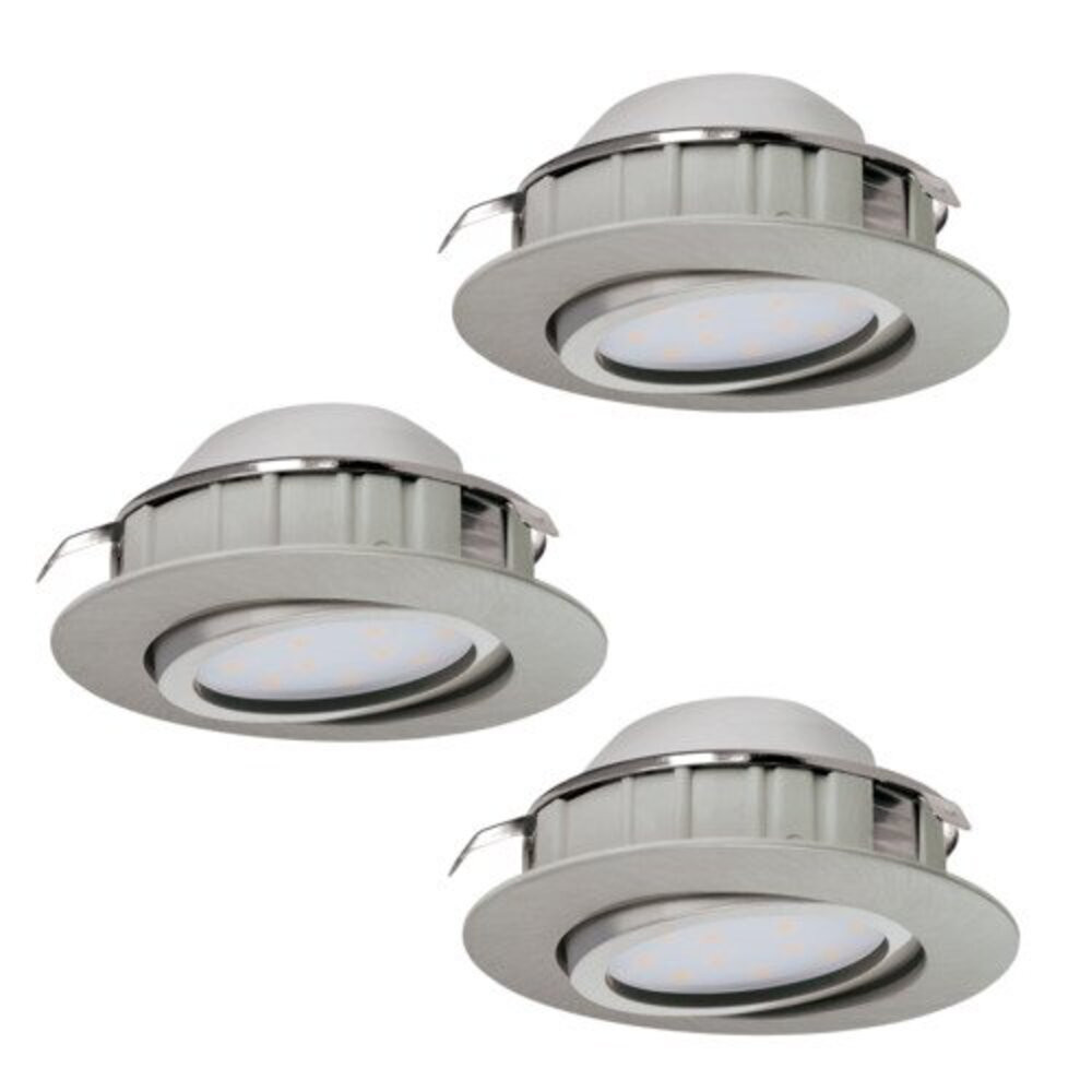 EGLO , 95853 , PINEDA , süllyesztett lámpa , 3000 K , LED , 3X4,9W , IP20