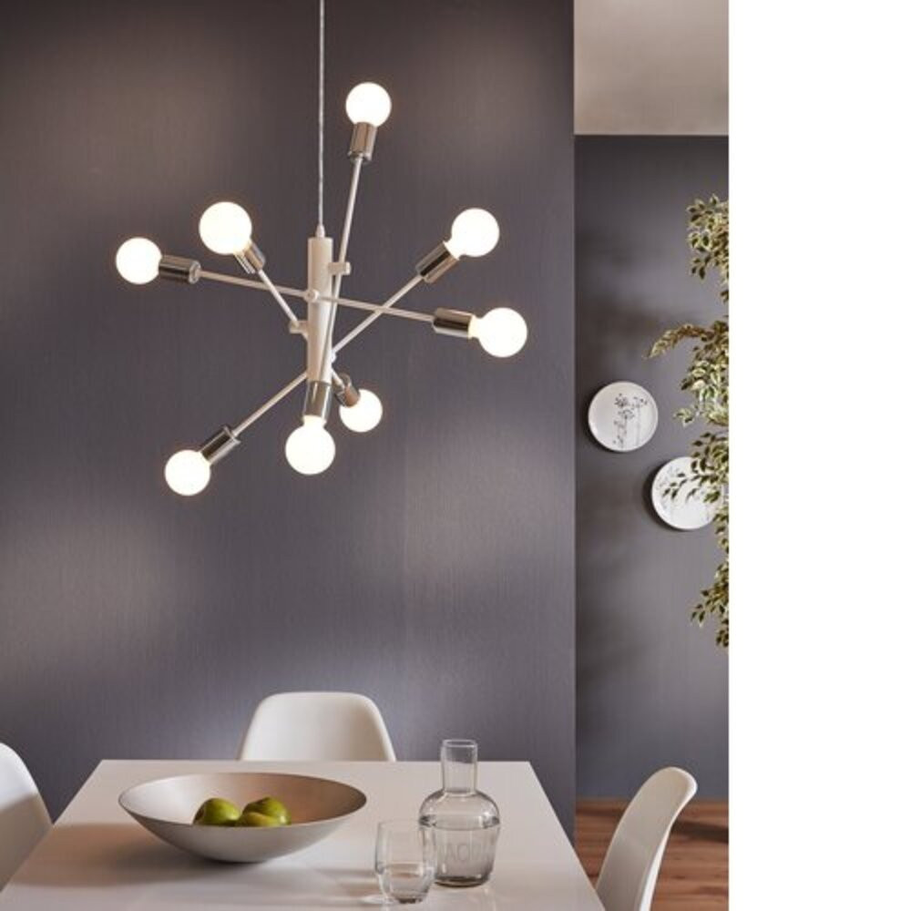 EGLO , 98017 , GRADOLI , függeszték , E27 , 8X60W , IP20