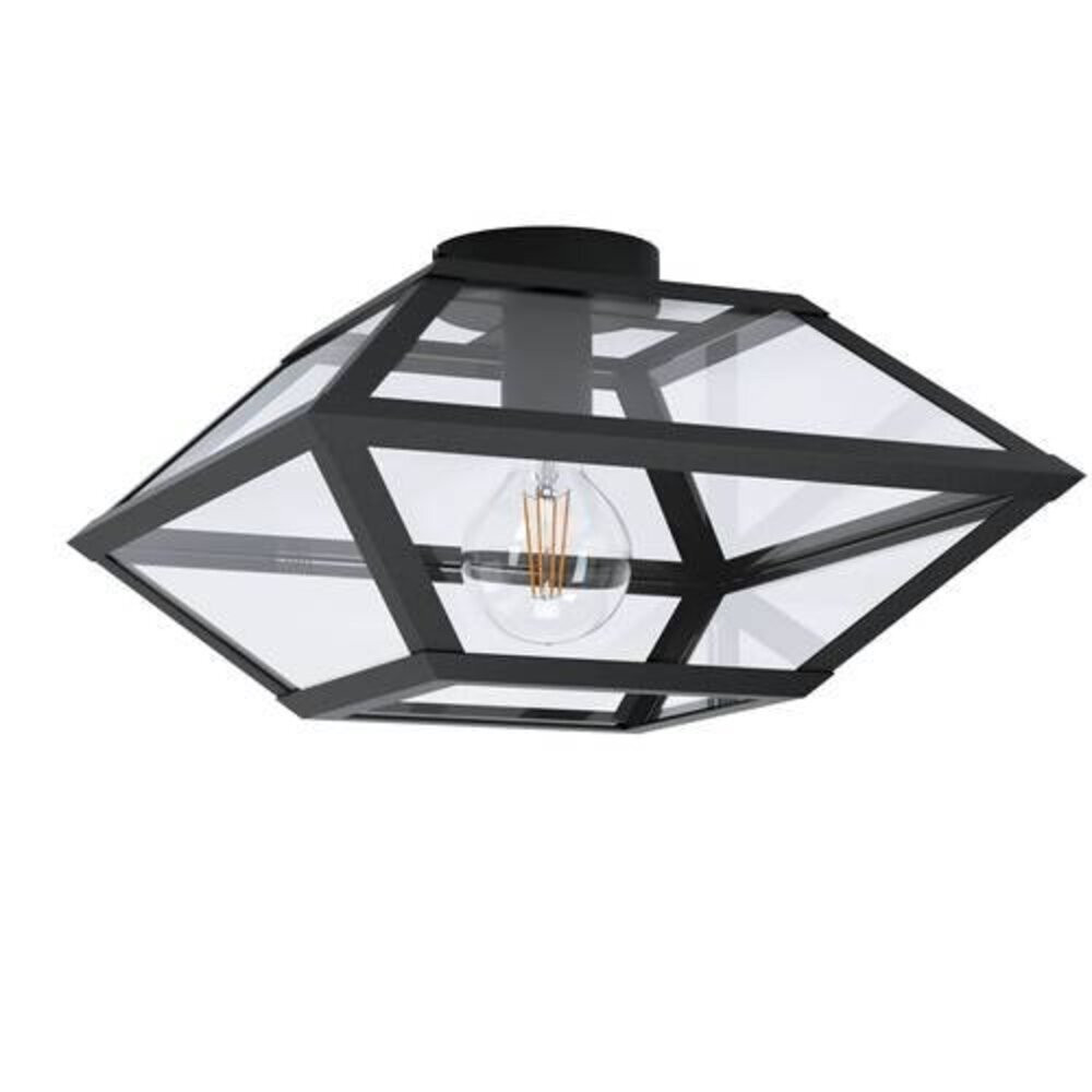 EGLO , 98356 , CASEFABRE , mennyezeti lámpa , E27 , 1X60W , IP20 , átlátszó
