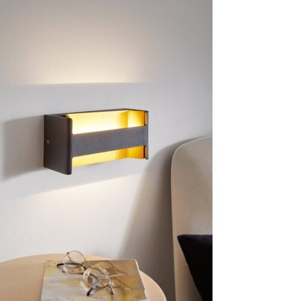 EGLO , 98545 , FELONICHE , fali lámpa , 3000 K , LED , 10W , IP20 , átlátszó