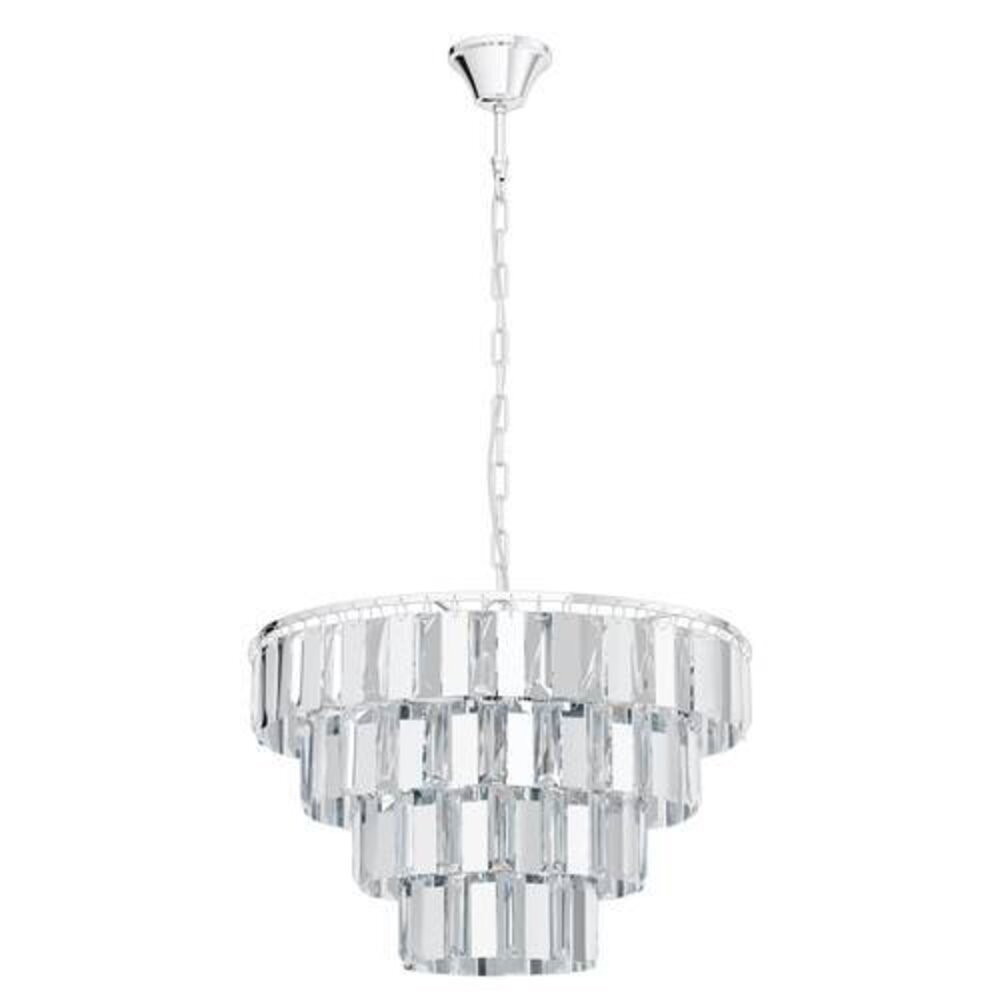 EGLO , 99094 , ERSEKA , függeszték , E14 , 7X40W , IP20 , átlátszó