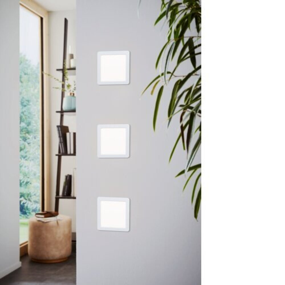 EGLO , 99163 , FUEVA 5 , süllyesztett lámpa , 3000 K , LED , 11W , IP20 , fehér