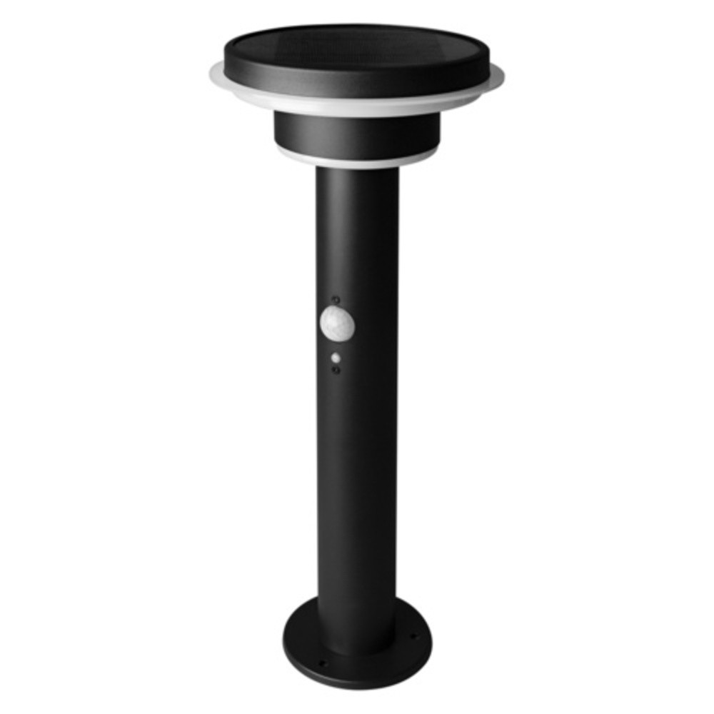 Ledvance Endura Style Solar kültéri napelemes állólámpa mozgásérzékelővel, melegfehér, 6W, 40 cm, fekete