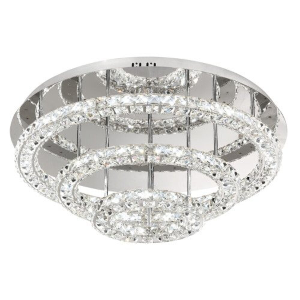 EGLO , 39002 , TONERIA , mennyezeti lámpa , 4000 K , LED , 30,5W , IP20 , átlátszó