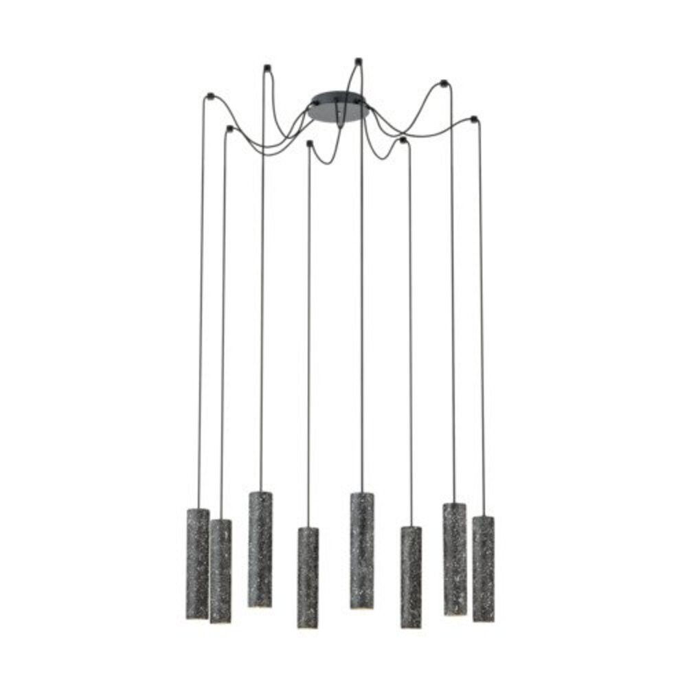 EGLO , 39824 , MENTALONA , függeszték , GU10 , 8X4,5W , IP20 , fekete, fehér