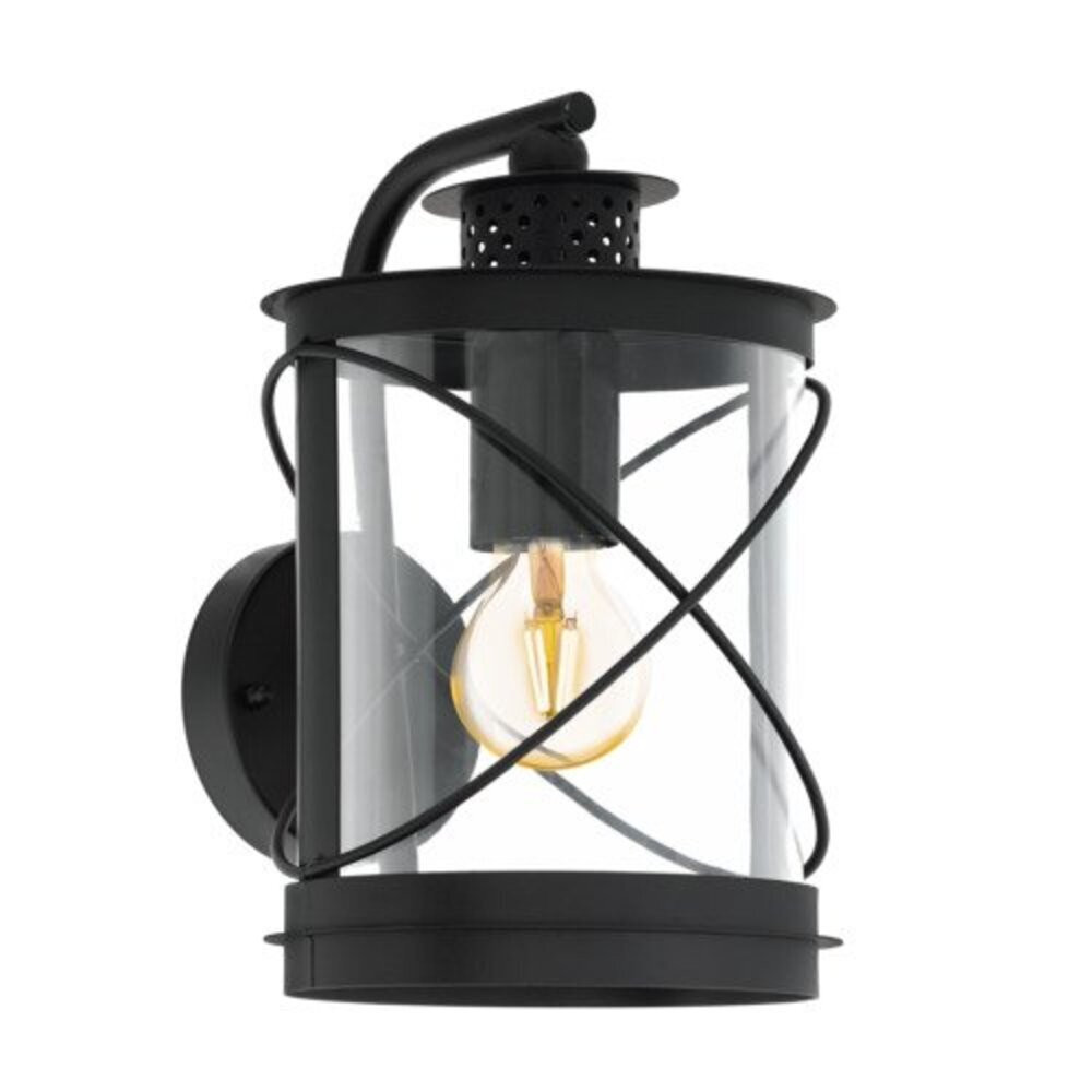 EGLO , 94843 , HILBURN , fali lámpa , E27 , 1X60W , IP44 , átlátszó
