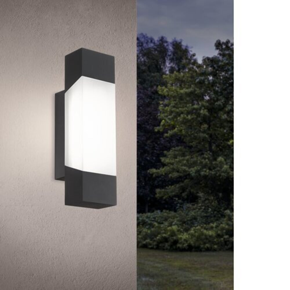 EGLO , 97222 , GORZANO , fali lámpa , 3000 K , LED , 1X4,8W , IP44 , szatinált