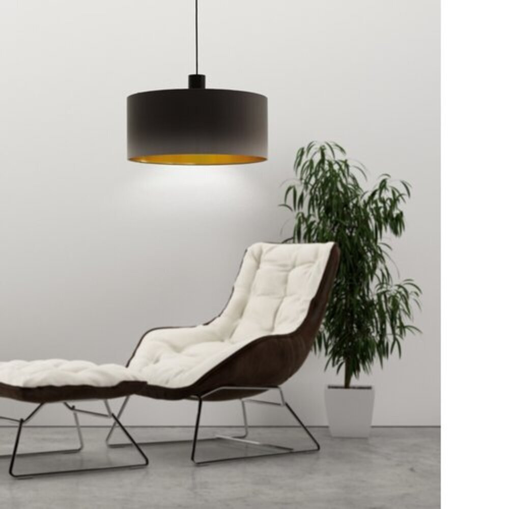 EGLO , 97683 , CONCESSA 1 , függeszték , E27 , 1X60W , IP20 , cappuccino, arany