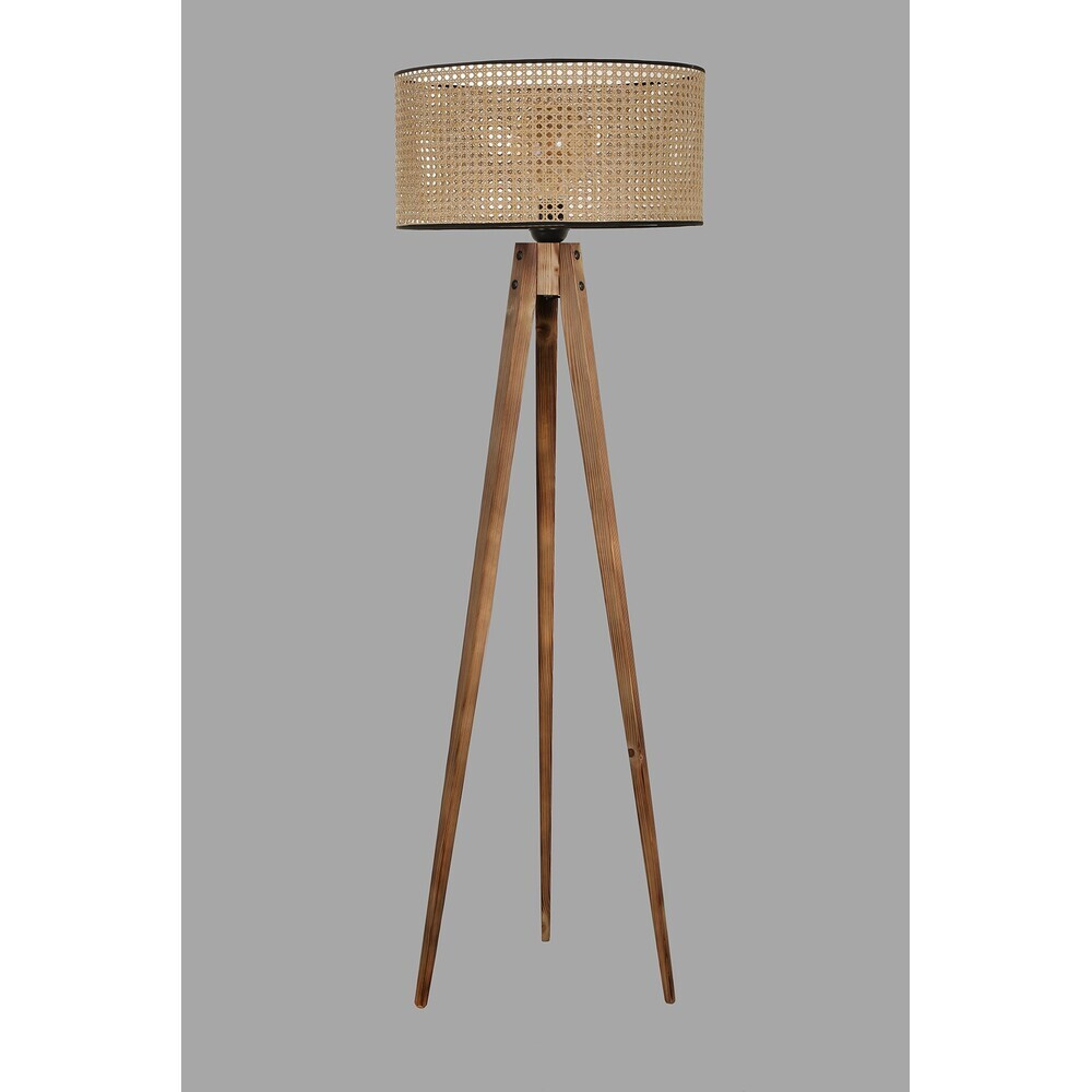 Opviq , 534LUN3290 , Tripod , Barna Színű , Állólámpa , E27 Foglalattal