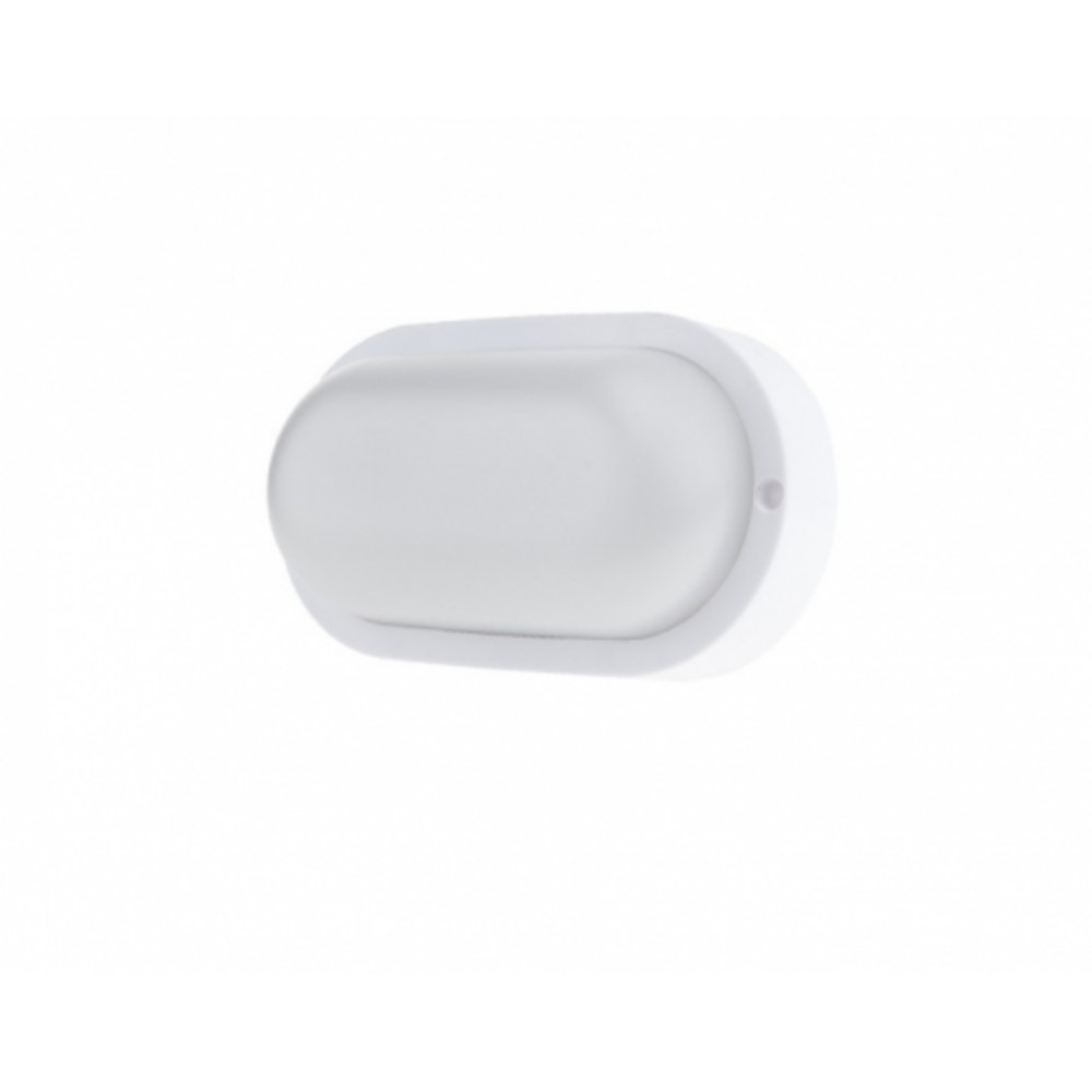 LED lámpatest , fali , kültéri , hajólámpa , fehér , műanyag , 8W , hideg fehér , IP54 , Optonica