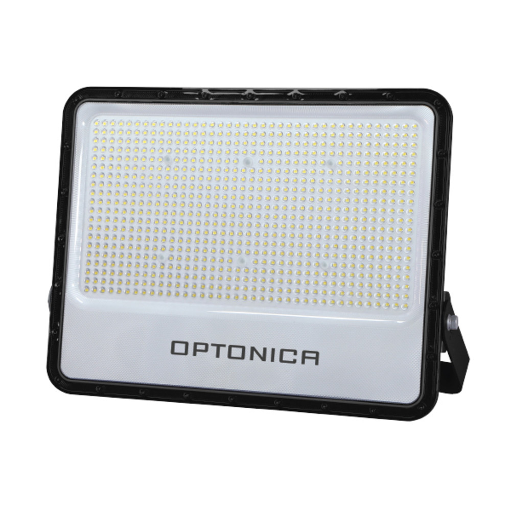 LED smd reflektor feketetel, IP65 - LUMILEDS chip, 500W, 4000K, természetes fehér, 70000 lm, Optonica, 15898