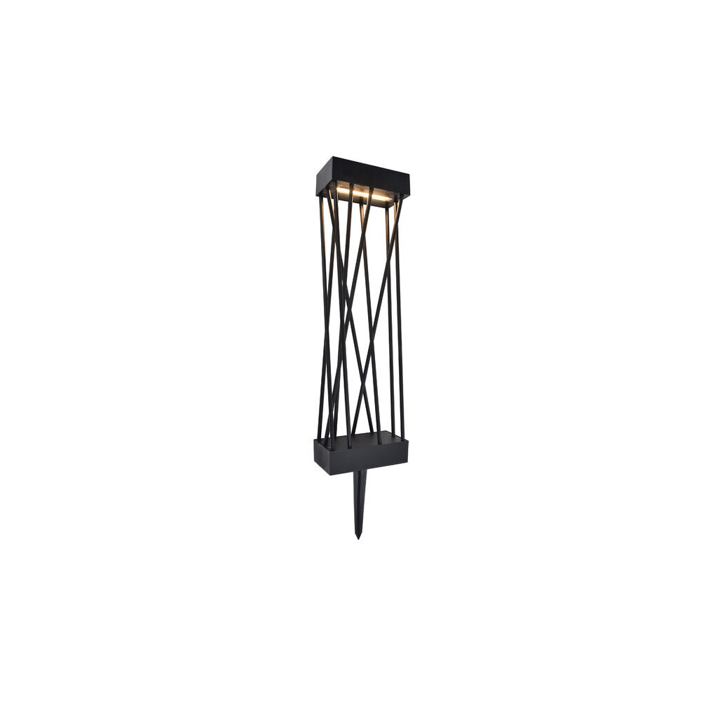 LUTEC SPIDO LED álló szolárlámpa (leszúrótüskével) , 10.5W, matt fekete, IP54