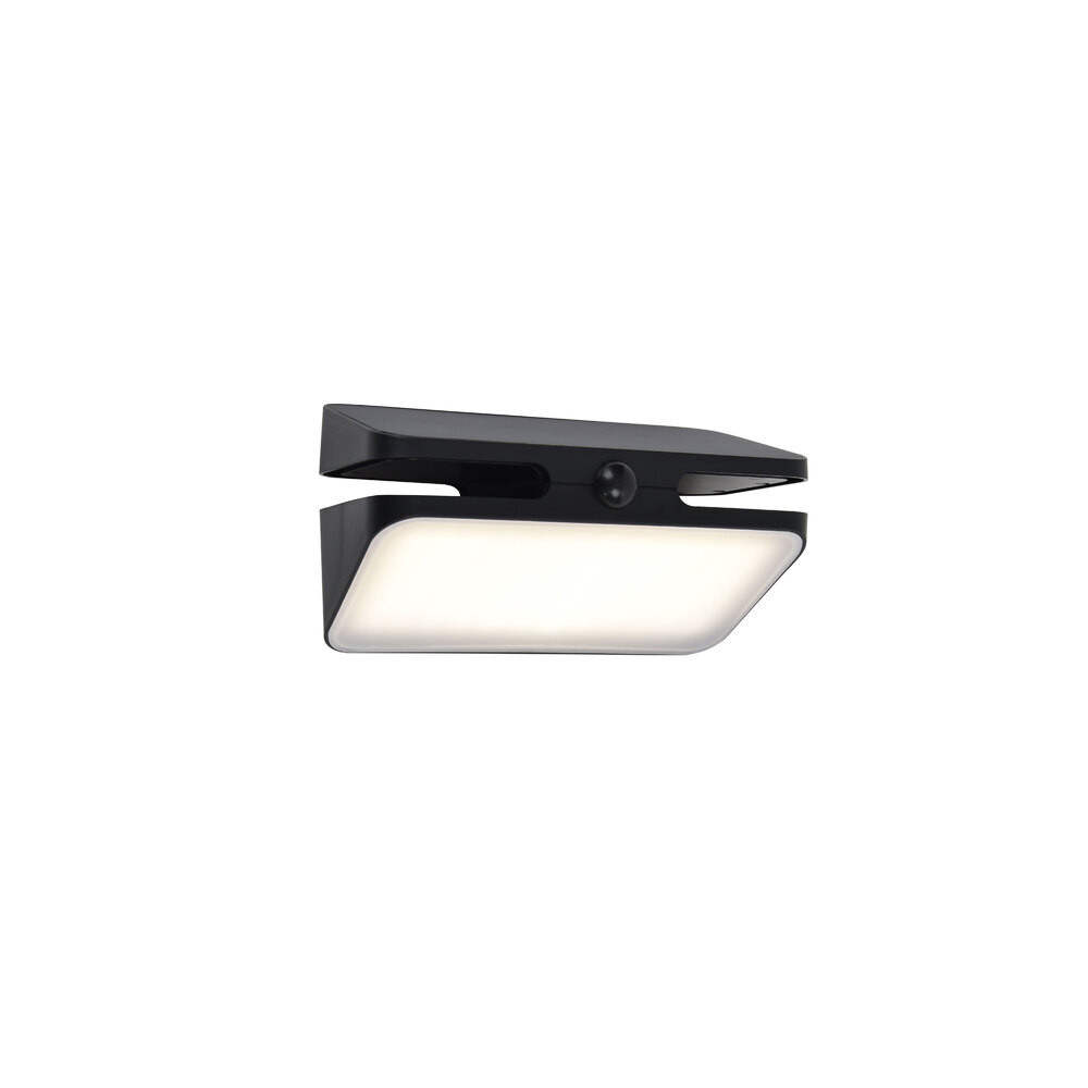 LUTEC AERO Szolar LED mozgásérzékelős fali lámpa , sötétszürke , 8.6 W , 940lm , 4000K , IP54