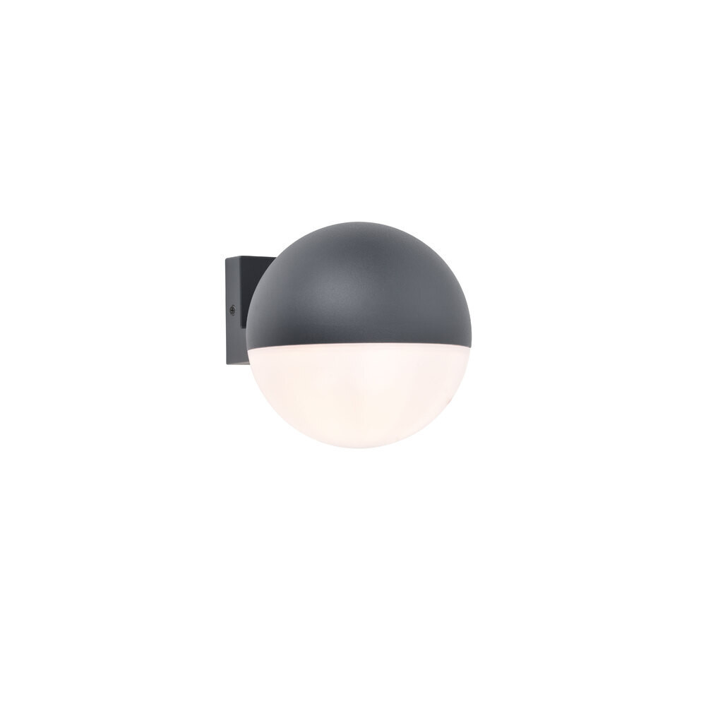 LUTEC LOOMA fali lámpa , sötétszürke , 25W , E27 foglalattal , IP54