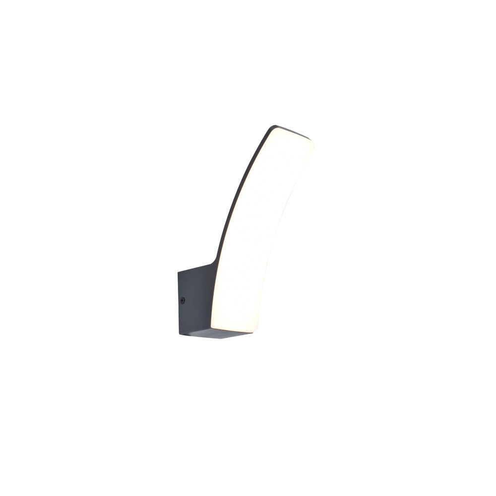 LUTEC KILO LED fali lámpa , fekete , 11.5W , 710lm , meleg fehér , IP44