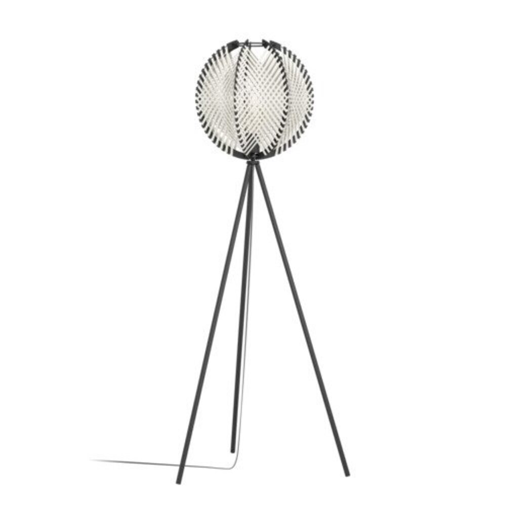 EGLO , 44009 , WAVERTON , állólámpa , E27 , 1X40W , IP20 , fehér, fekete