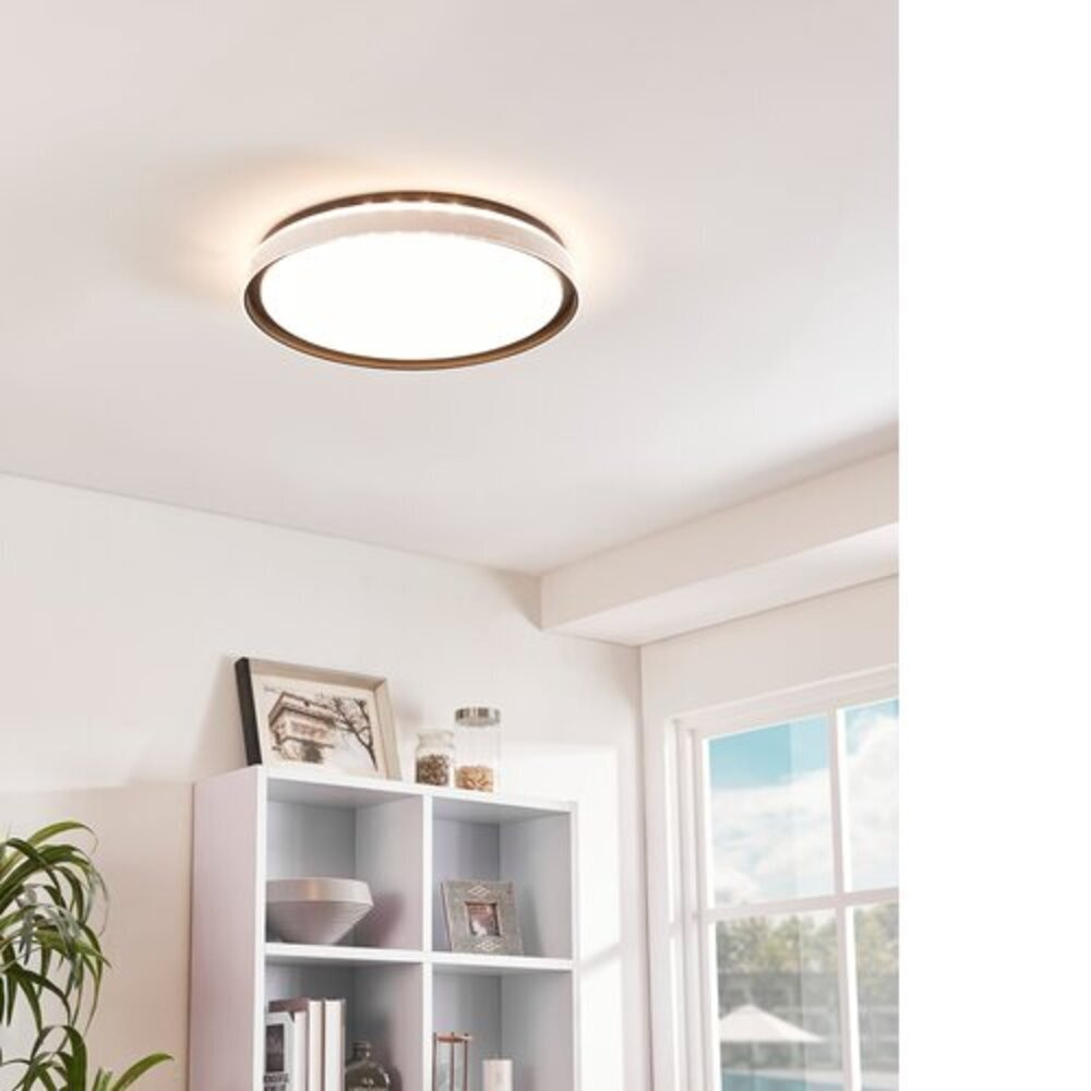 EGLO , 99781 , SELUCI , mennyezeti lámpa , 3000 K 6500 K , LED , 4X10W , dimmelhető , IP20 , fehér, átlátszó