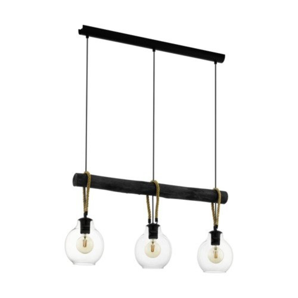 EGLO , 43618 , RODING , függeszték , E27 , 3X40W , IP20 , átlátszó