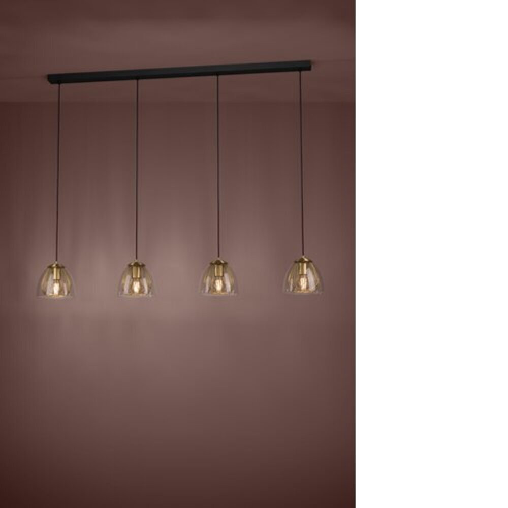 EGLO , 390038 , JAZMINIA , függeszték , E27 , 4X40W , IP20 , átlátszó