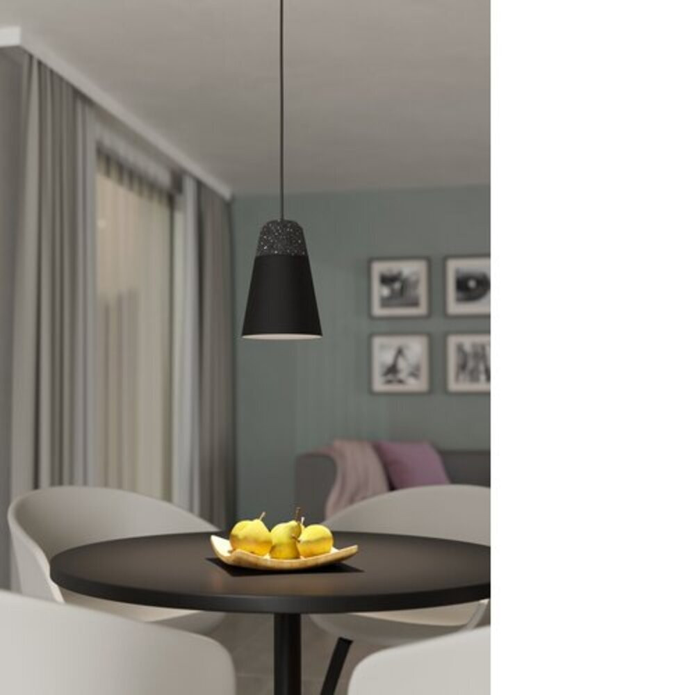 EGLO , 99544 , CANTERRAS , függeszték , E27 , 1X40W , IP20 , szürke, fehér
