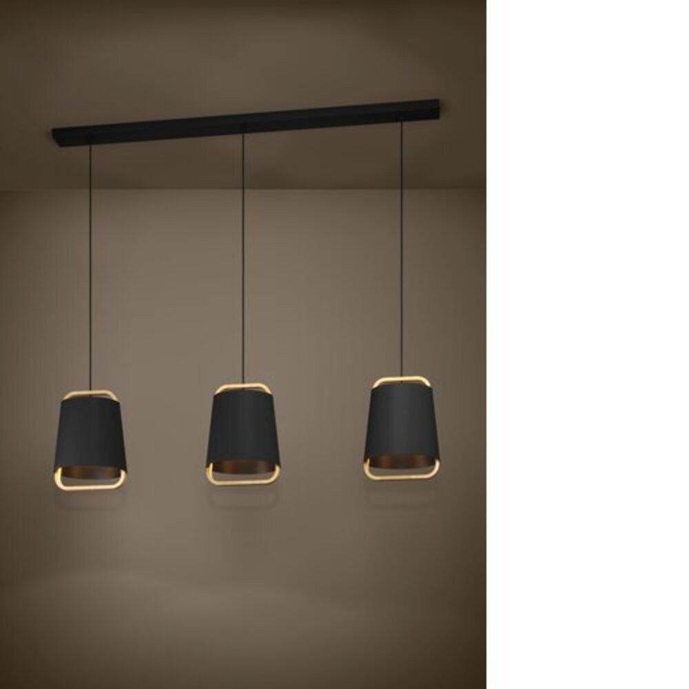 EGLO , 390186 , CAMALOZA , függeszték , E27 , 3X40W , IP20 , fekete