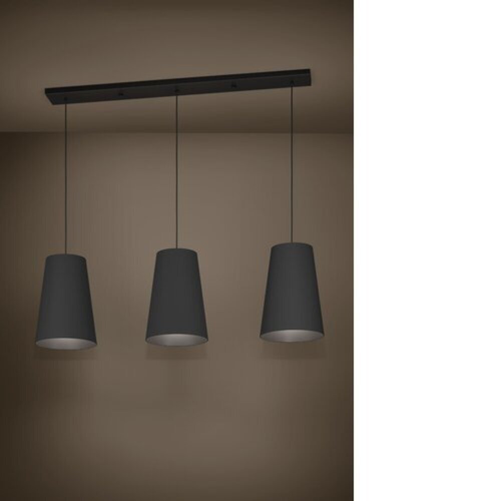EGLO , 390133 , PETROSA , függeszték , E27 , 3X40W , IP20 , fekete