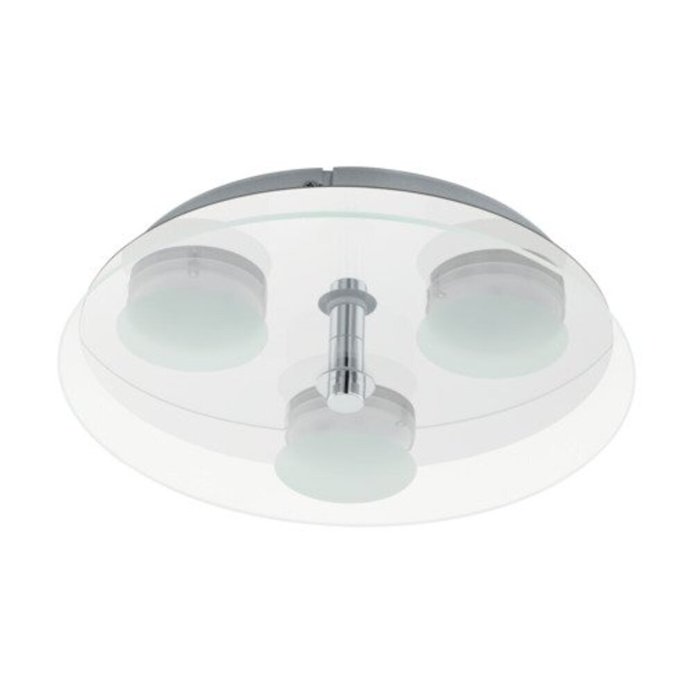 EGLO , 96545 , ABIOLA 1 , fali-mennyezeti lámpa , 3000 K , LED , 3X5,4W , IP20 , fehér, átlátszó