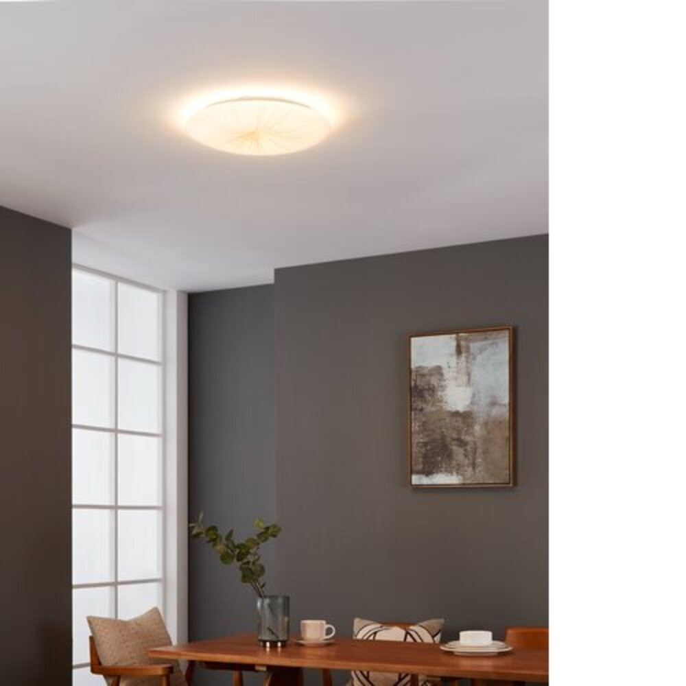EGLO , 900499 , NIEVES 1 , fali-mennyezeti lámpa , 3000 K , LED , 19,5W , IP20 , fehér, arany
