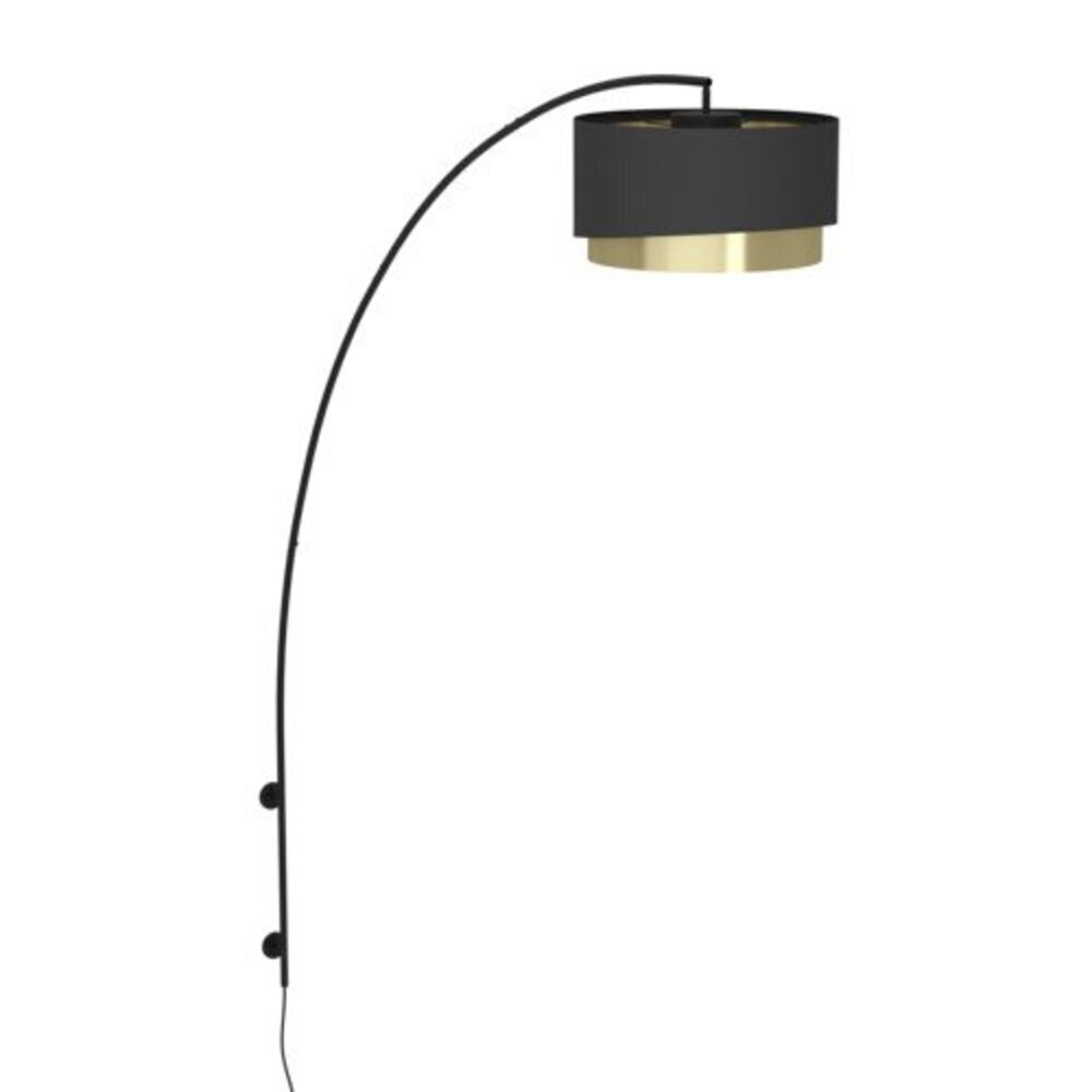EGLO , 390406 , MANDERLINE , fali lámpa , E27 , 1X40W , dimmelhető , IP20 , fekete, réz