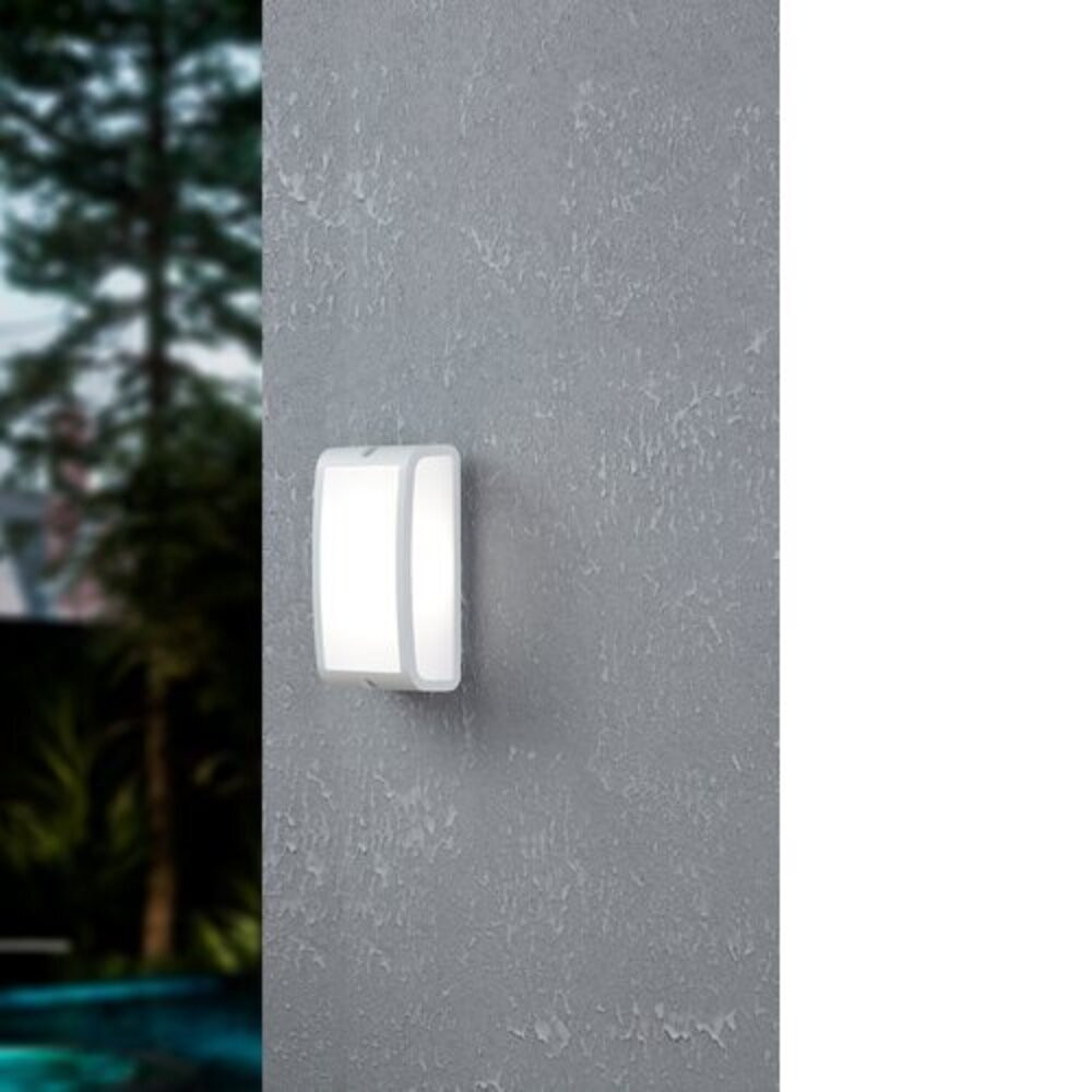EGLO , 900807 , CAMARDA , fali lámpa , 4000 K , LED , 10,5W , IP54 , fehér