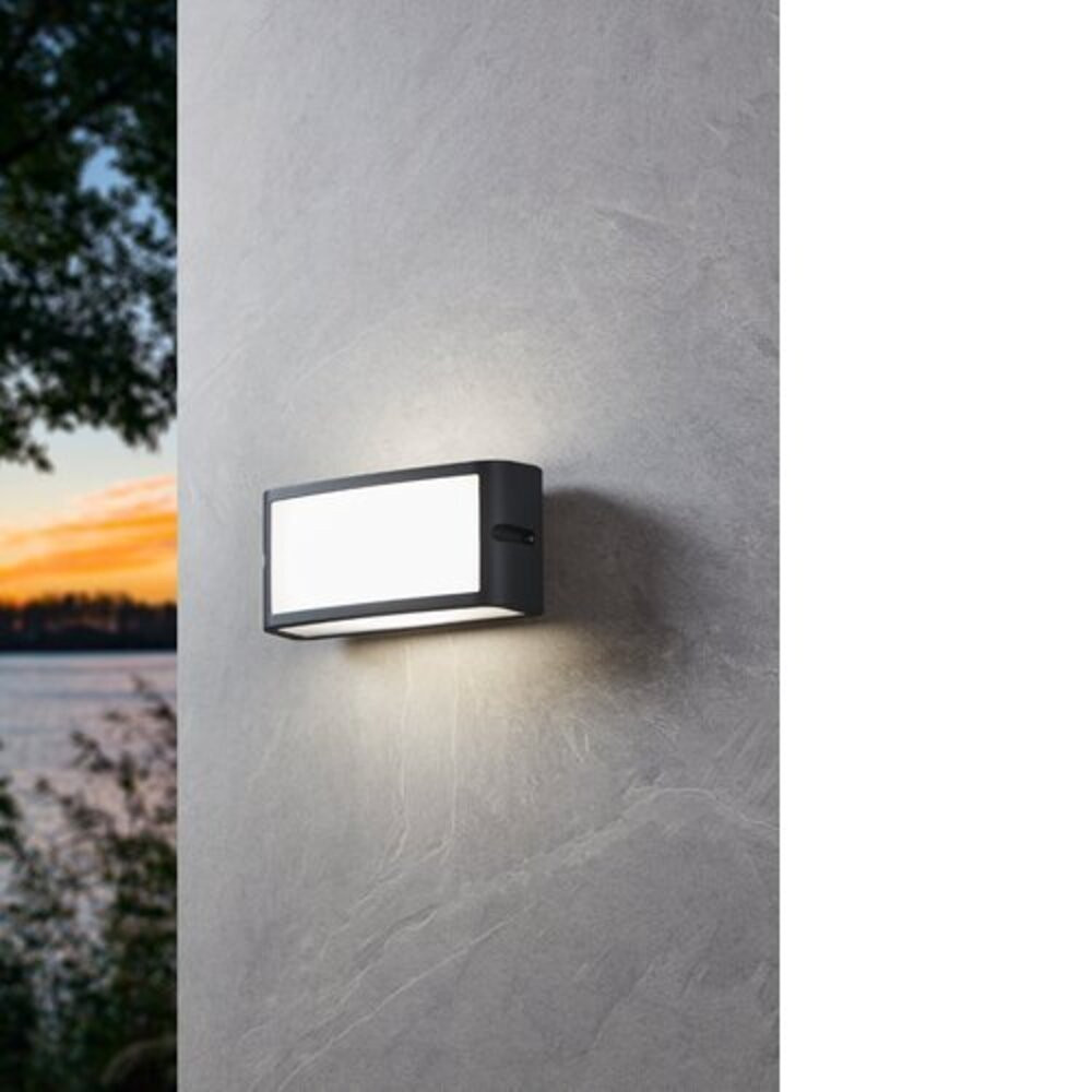 EGLO , 900808 , CAMARDA , fali lámpa , 4000 K , LED , 10,5W , IP54 , fehér