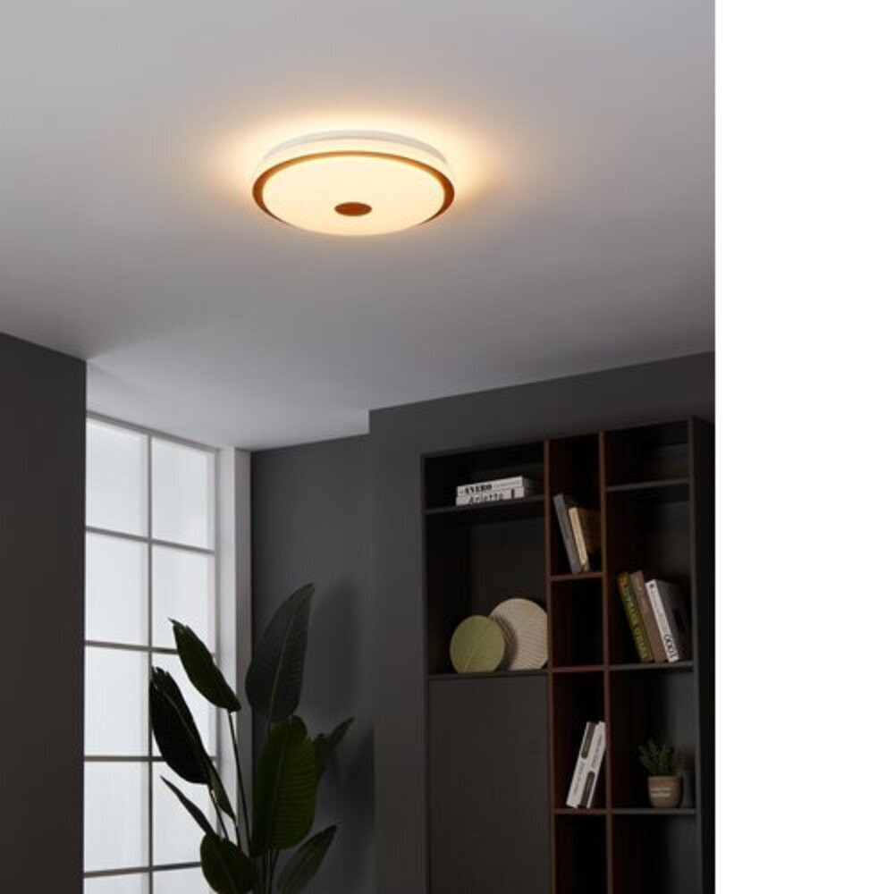 EGLO , 900598 , LANCIANO 1 , mennyezeti lámpa , 3000 K, 4000 K, 5000 K , LED , 24W , dimmelhető , IP20 , fehér