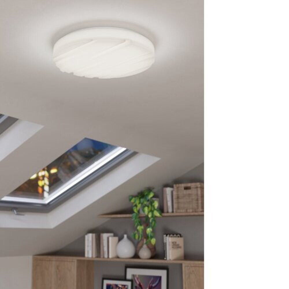 EGLO , 900608 , FERENTINO , mennyezeti lámpa , 3000 K , LED , 19,5W , IP20 , fehér