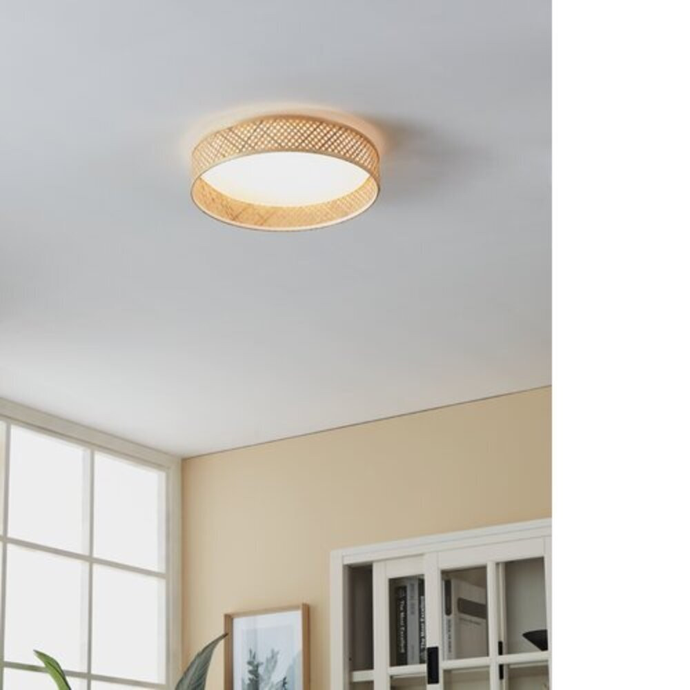 EGLO , 900464 , LUPPINERIA , mennyezeti lámpa , 3000 K , LED , 20W , IP20 , barna