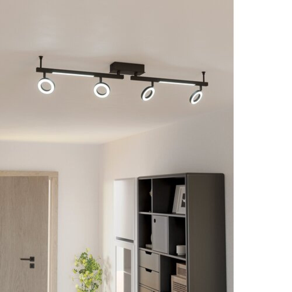 EGLO , 900516 , CARDILLIO 2 , spot lámpa , 3000 K , LED , 4X3,2W , IP20 , szatinált