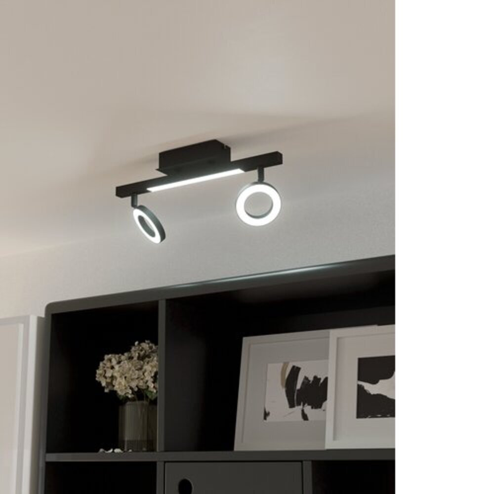 EGLO , 900514 , CARDILLIO 2 , spot lámpa , 3000 K , LED , 2X3,2W , IP20 , szatinált