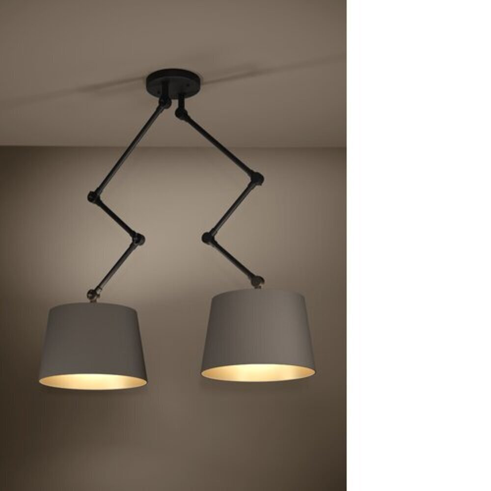 EGLO , 390199 , PISTUNIO , mennyezeti lámpa , E27 , 2X40W , IP20 , cappuccino, réz