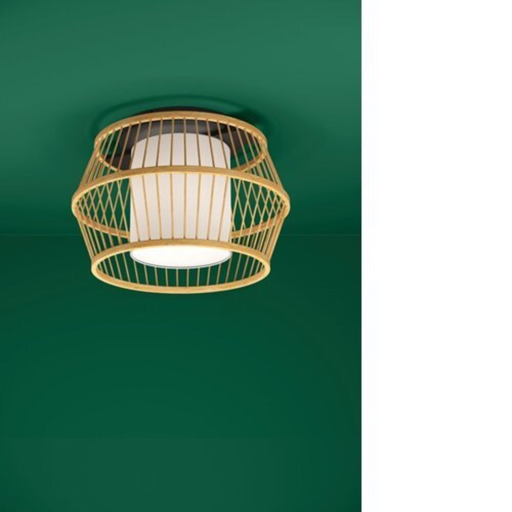 EGLO , 390232 , MONTERROSO , mennyezeti lámpa , E27 , 1X40W , IP20 , natúr, fehér