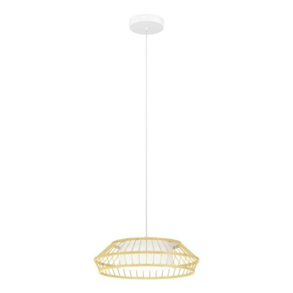 EGLO , 900842 , YUKU-Z , függeszték , 2700 K 6500 K , LED , 22W , Dimmelhető , IP20 , barna, fehér
