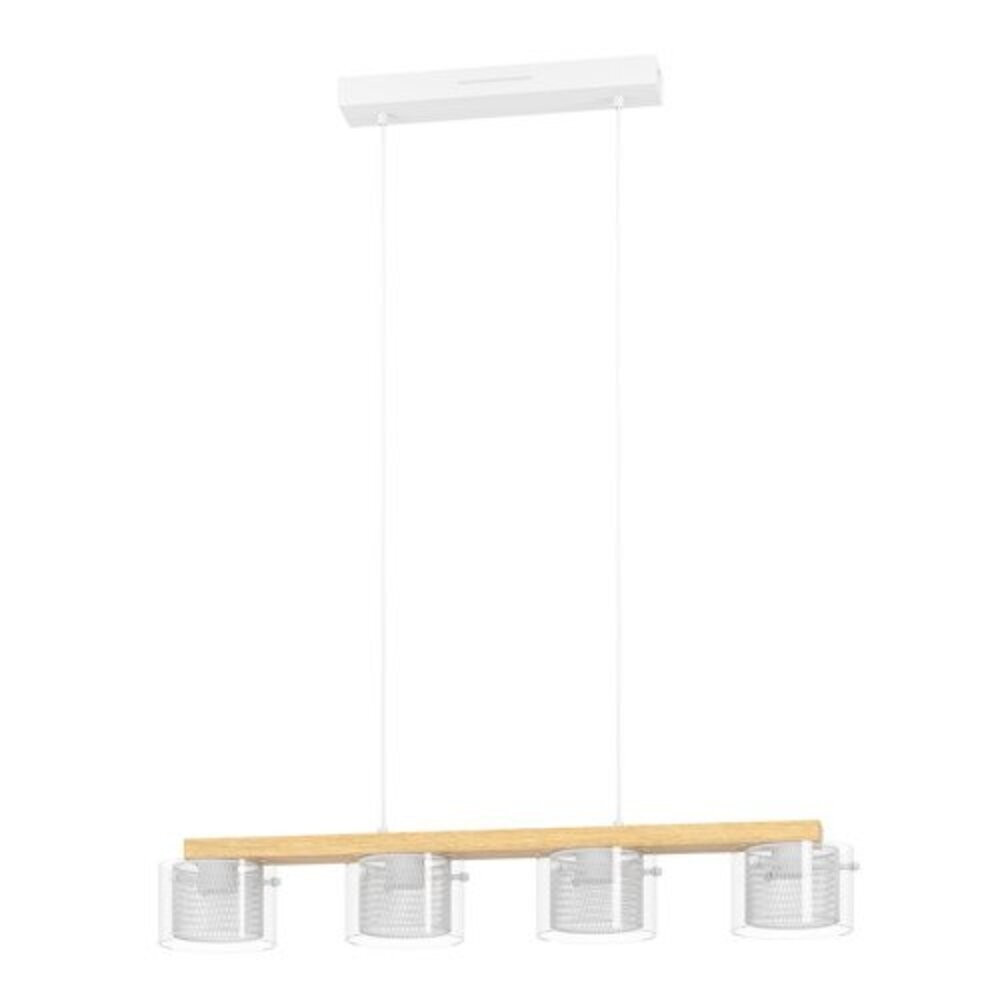 EGLO , 900881 , PORTICO-Z , függeszték , 2700 K 6500 K , LED , 4X3,7W , Dimmelhető , IP20 , fehér, átlátszó