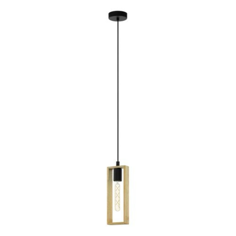 EGLO , 44051 , LITTLETON , függeszték , E27 , 1X40W , IP20 , barna