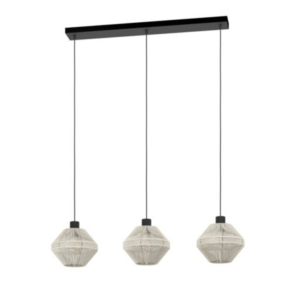 EGLO , 44001 , MIDSUMER , függeszték , E27 , 3X40W , IP20 , krémszín
