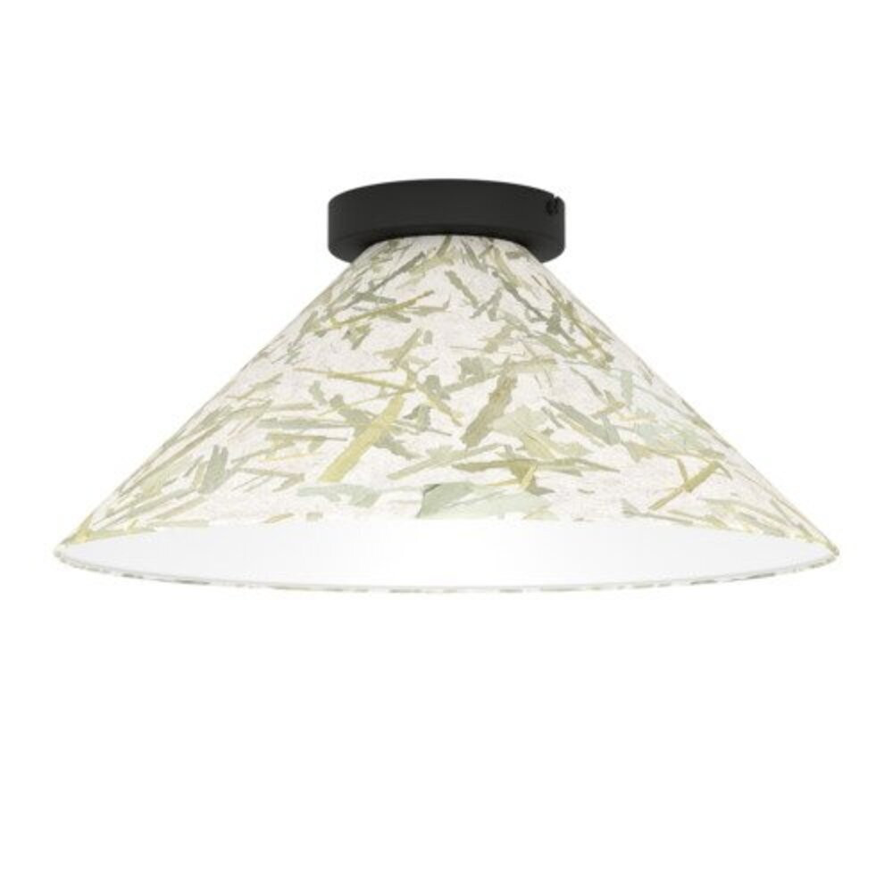 EGLO , 43941 , OXPARK , mennyezeti lámpa , E27 , 1X25W , IP20 , fehér, zöld
