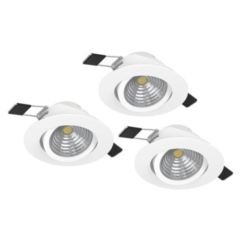 EGLO , 900745 , SALICETO , süllyesztett lámpa , 2700 K , LED , 3X6W , Dimmelhető , IP20