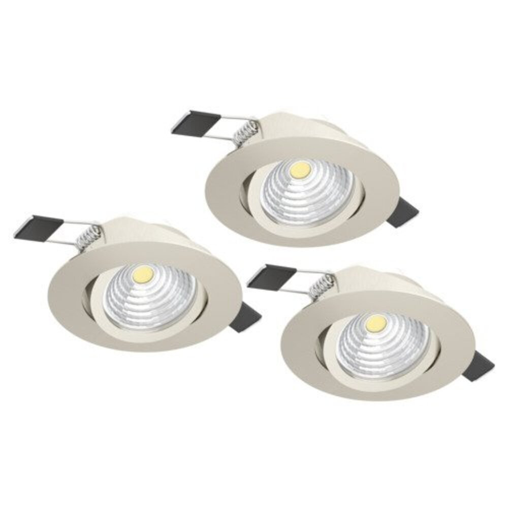 EGLO , 900746 , SALICETO , süllyesztett lámpa , 2700 K , LED , 3X6W , Dimmelhető , IP20